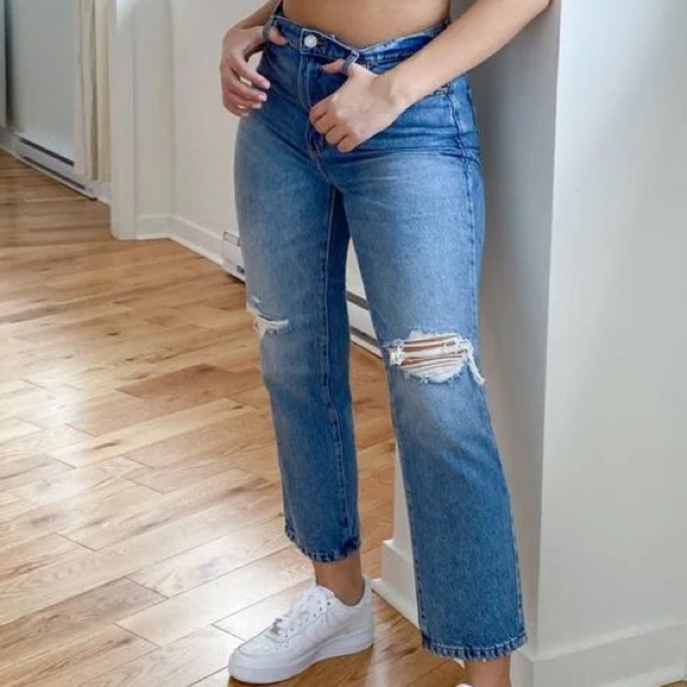 HERITAGE VINTAGE DISTRESSED JEANS (0)